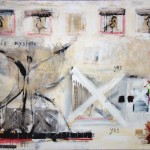 Abstract Expressionist Painting by Amadea Bailey
