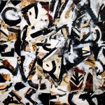 Abstract Expressionist Painting by Amadea Bailey