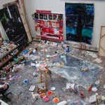 view from studio loft