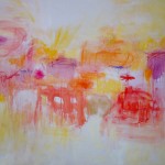 Yellow Abstraction I 56" x 72" I Acrylic on Canvas
