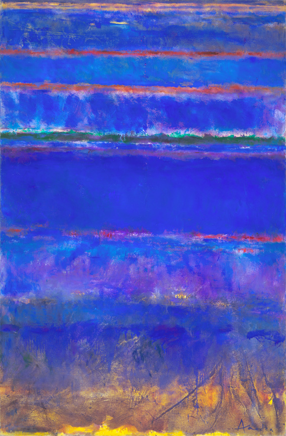 Kind of Blue | 12″ x 18″; 16″ x 24″; larger sizes available |  100% cotton rag archival fine art paper | Oil on Canvas