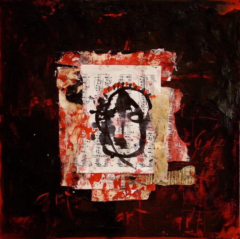 The Prince | 20″ x 20″ | Mixed Media on Canvas