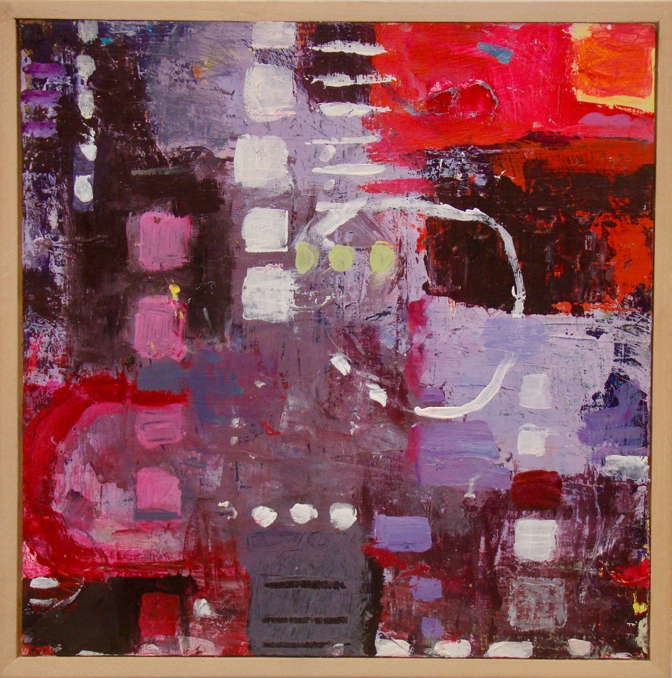 Fine Memory | 13″ x 13″ | Mixed Media on Panel