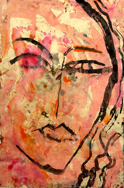 Faces on Paper 1 | 37″ x 24″