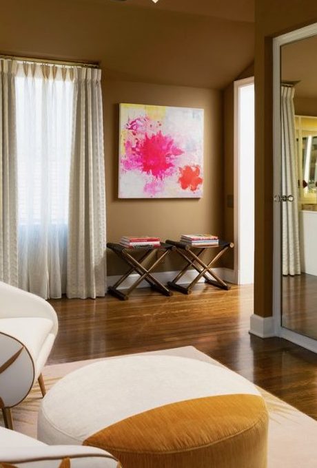 “Explosion in Pink” at the Pasadena Showcase House. Pasadena CA, 2019. Jeffrey Johnson Design