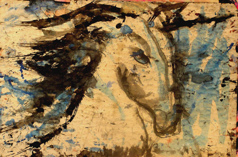 Faces on Paper 4 | 37″ x 24″