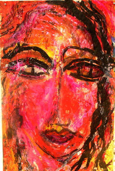Faces on Paper 6 | 37″ x 24″