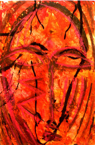 Faces on Paper 7 | 37″ x 24″