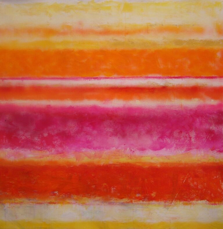 Endless Summer | 61″ x 61″ | Mixed Media on Canvas