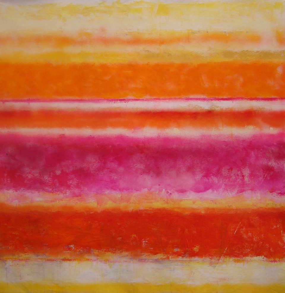 Endless Summer | 61″ x 61″ | Mixed Media on Canvas
