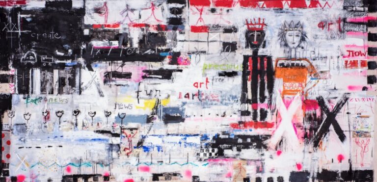 La Reine et le Roi (King and Queen) | 55″ x 116″
