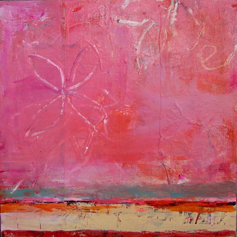 Serenity | 13″ x 13″ | Mixed Media on Panel