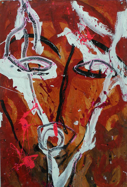 Faces on Paper 14 | 37″ x 24″