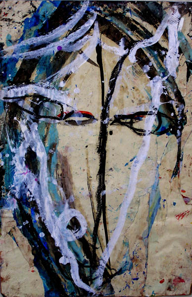 Faces on Paper 18 | 37″ x 24″