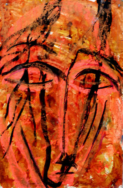 Faces on Paper 19 | 37″ x 24″