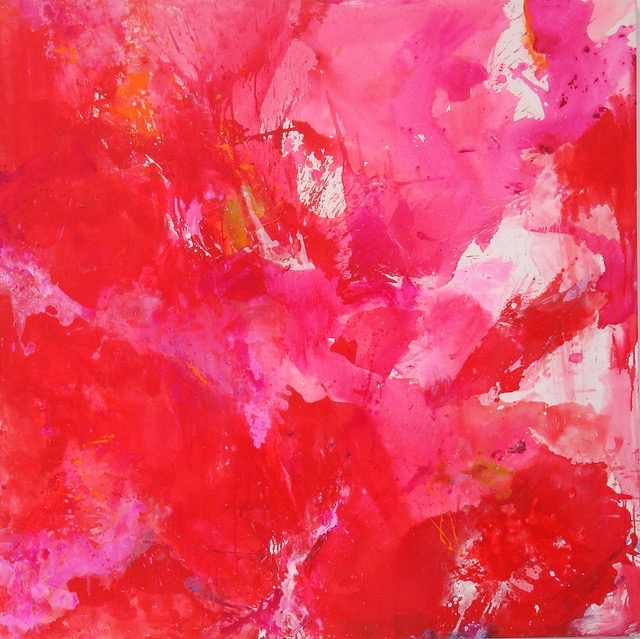 Peony | 54″ x 54″ | Acrylic on Canvas