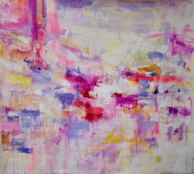 Symphonic Variations | 70″ x 79″ | Mixed Media on Canvas