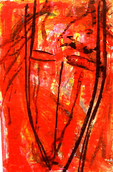 Faces on Paper 29 | 37″ x 24″