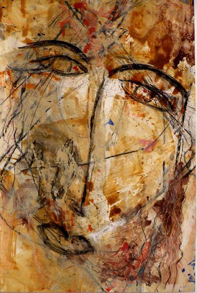 Faces on Paper 34 | 37″ x 24″