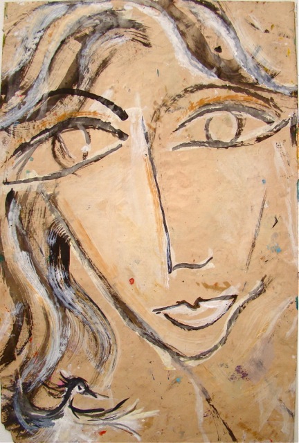 Faces on Paper 42 | 37″ x 24″