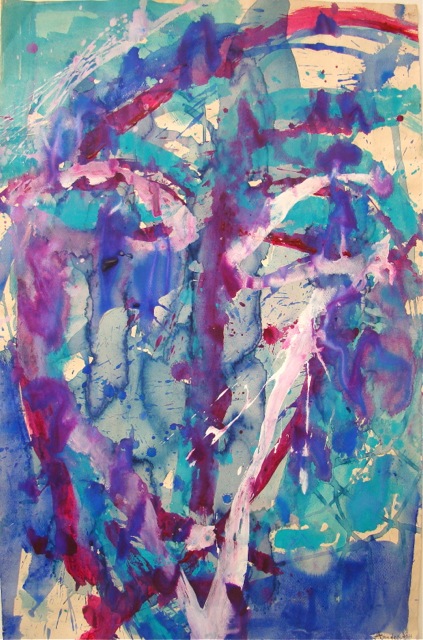 Faces on Paper 44 | 37″ x 24″
