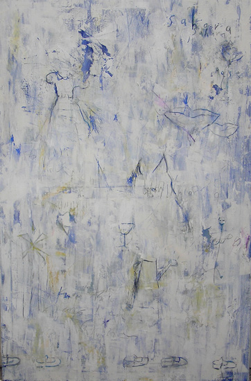 Sahara | 74″ x 48″ | Mixed Media on Canvas
