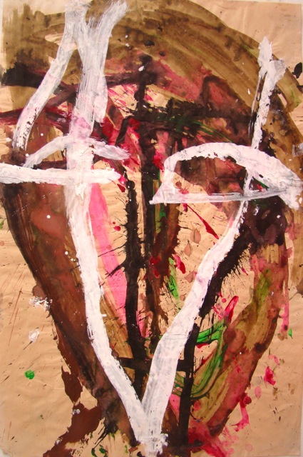 Faces on Paper 66 | 37″ x 24″