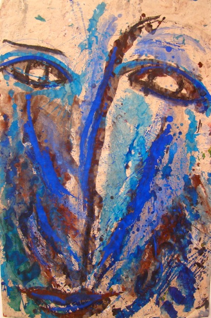 Faces on Paper 74 | 37″ x 24″