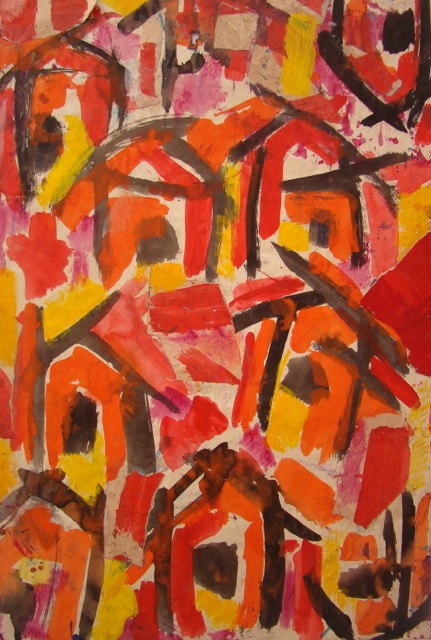 Faces on Paper 76 | 37″ x 24″
