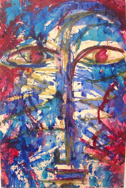 Faces on Paper 77 | 37″ x 24″