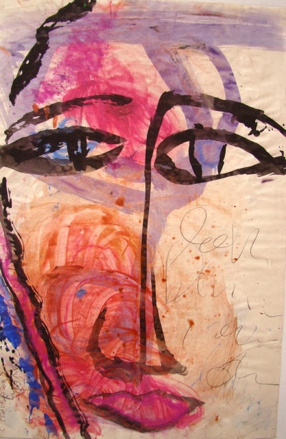 Faces on Paper 81 | 37″ x 24″