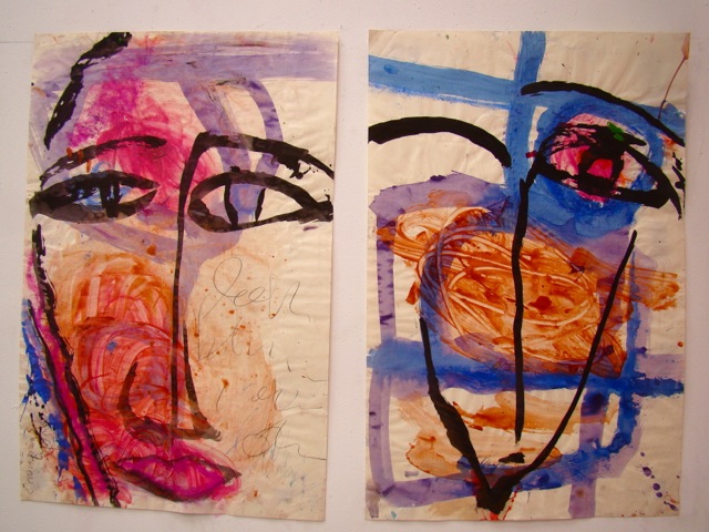 Faces on Paper 82 | 37″ x 24″
