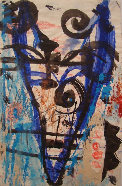 Faces on Paper 83 | 37″ x 24″