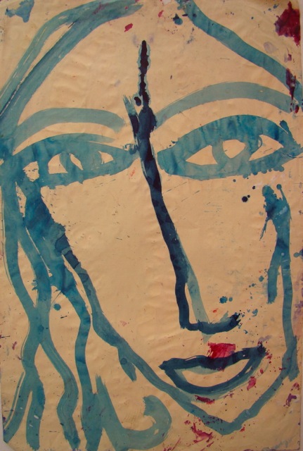 Faces on Paper 84 | 37″ x 24″