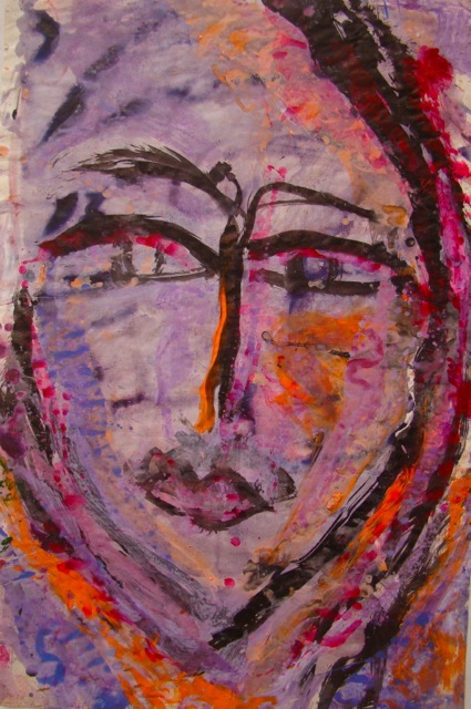 Faces on Paper 88 | 37″ x 24″