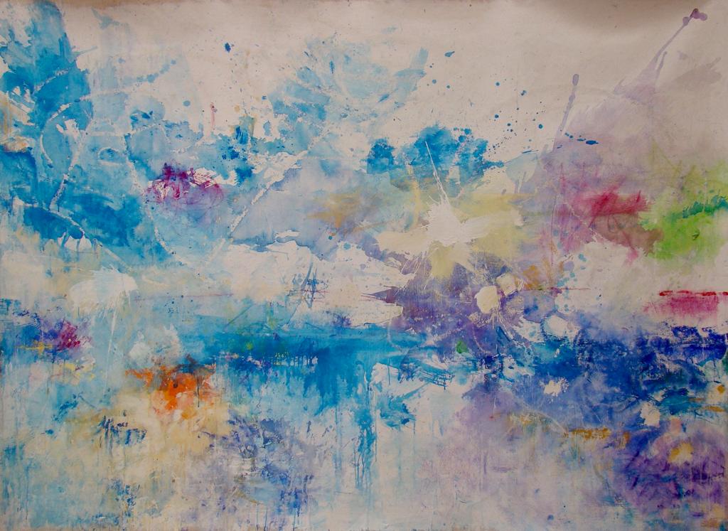 We are Stardust | 67″ x 92″ | Mixed Media on Canvas