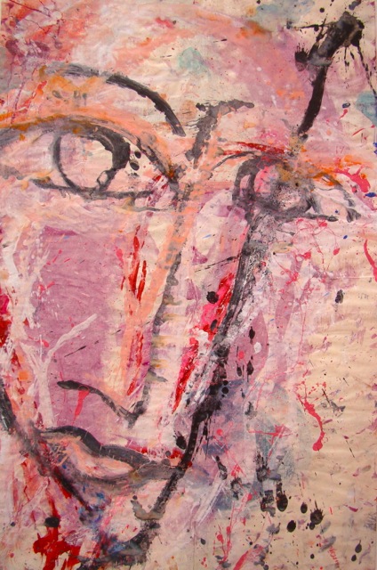 Faces on Paper 100 | 37″ x 24″ (unframed)