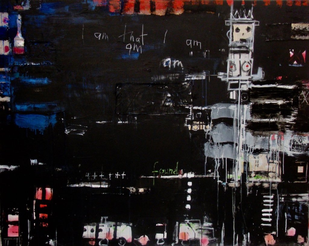 Raising the Bar | 48″ x 60″ | Mixed Media on Canvas