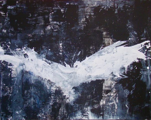 Papillon Butterfly | 48″ x 60″ | Mixed Media on Canvas