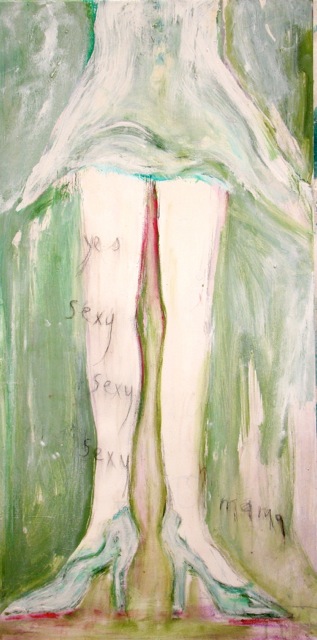 Sexy Mama | 36″ x 18″ | Acrylic on Canvas
