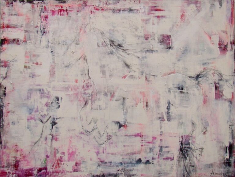 Field of Dreams | 49″ x 64″ | Mixed Media on Canvas