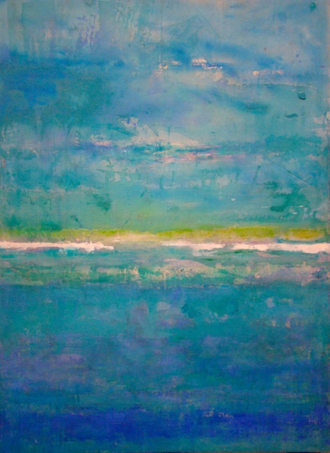 Seascape 2 | 76 x 55″ | Acrylic on Canvas