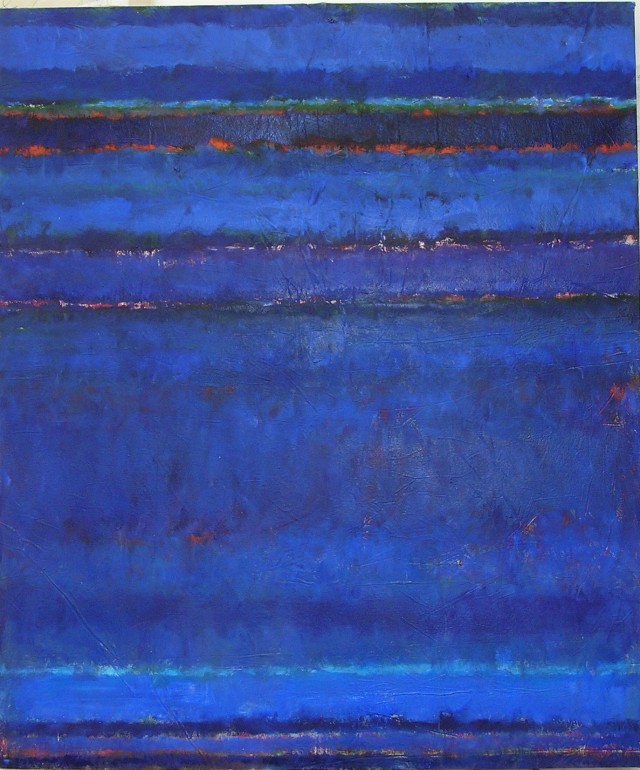 Lagoon | 76″ x 64″ | Oil on Canvas