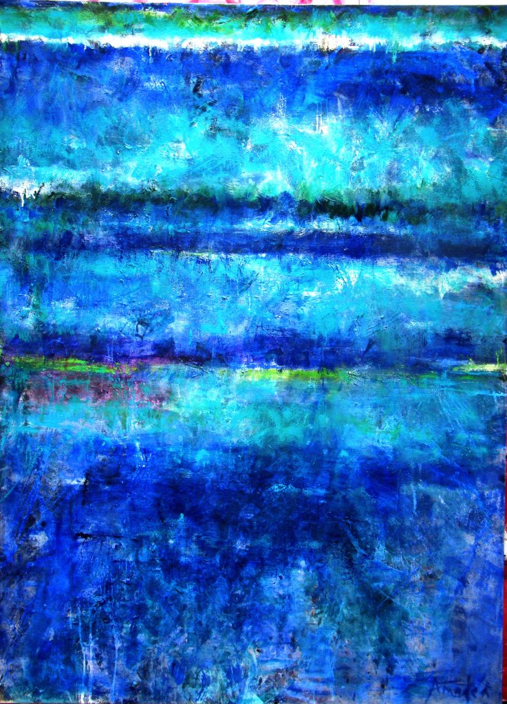 Turquoise Dream #3 | Oil on Canvas
