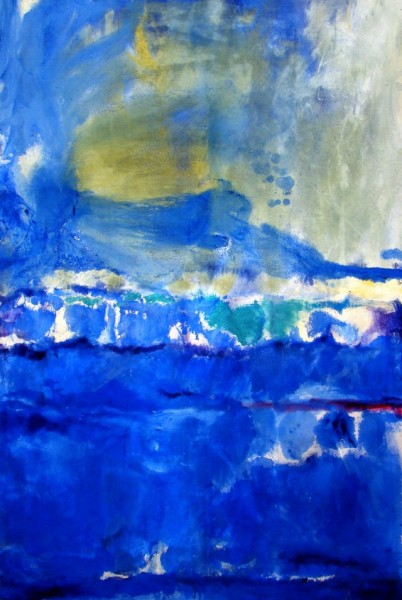 Bay Street Surf | 72″ x 48″ | Oil on Canvas