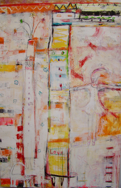 The Circus | 81″ x 53″ | Mixed Media on Canvas
