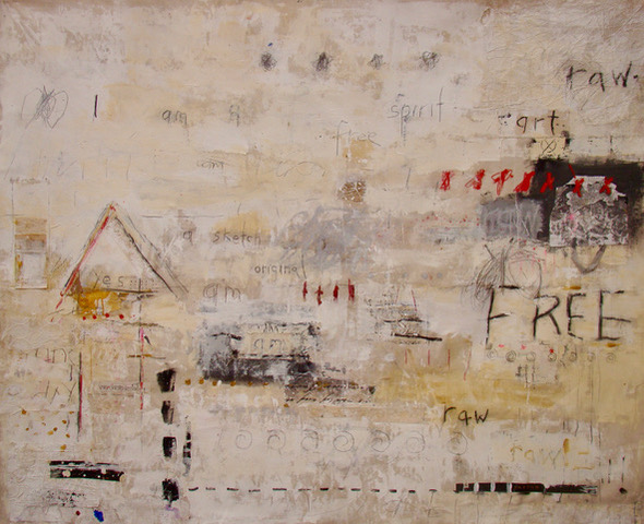 Free | 59″ x 66″ | Mixed Media on Canvas