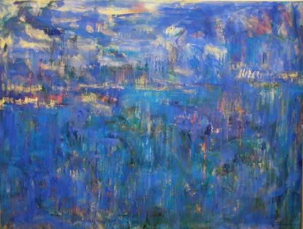 Harbour Lights | 64” x 84” | Oil on canvas
