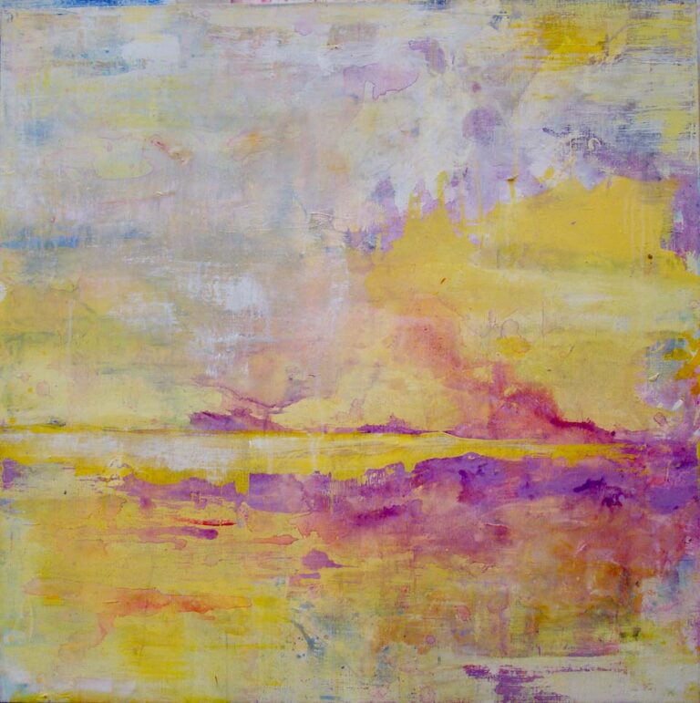 Dawn | 38″ x 38″ | Mixed Media on Canvas