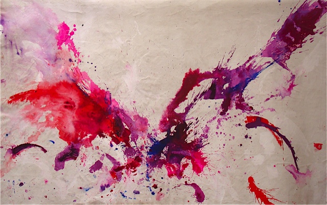 Papillon (Butterfly) | Acrylic on Canvas | 54″ x 86″
